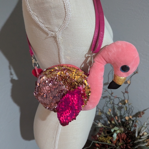 Ty Flamingo purse - Picture 3 of 5